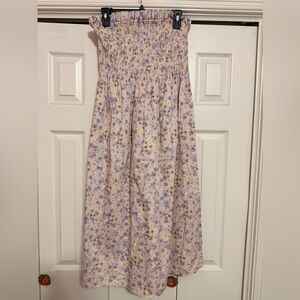 H&M Dress in Lavender and Cream Floral